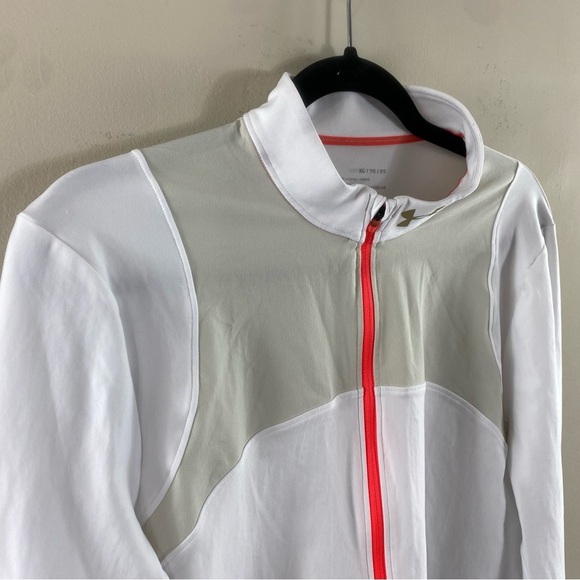 Under Armour Women’s UA Qualifier Run ½ Zip Run Stretch HeatGear Jacket Sz XL - Picture 2 of 12